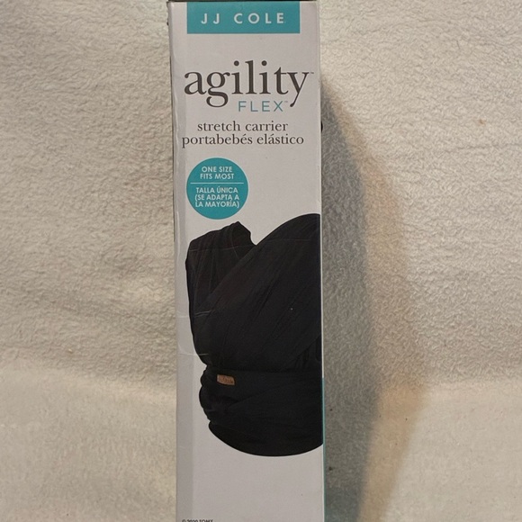JJ Cole Agility Flex Stretch Carrier - Black and Teal - Picture 4 of 4